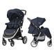 Прогулочная коляска Carrello Unico CRL-8507 Azure Blue + дождевик Spok