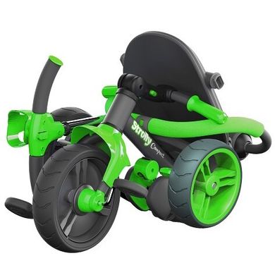 Трехколесный велосипед Yvolution Y Strolly Compact Зелёная мозаика (100911) Spok