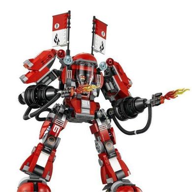 Конструктор Bela Ninjago Movie Огненный робот Кая (10720) Spok