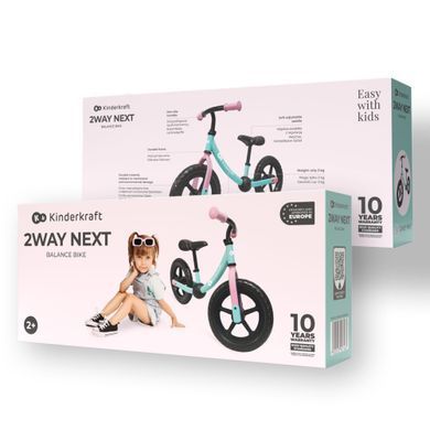 Біговел Kinderkraft 2Way Next Candy Mint (KR2WAY25MIN0000) Spok