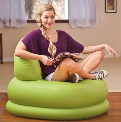 Надувное кресло Intex Mode Chair Зеленый (68592) Spok