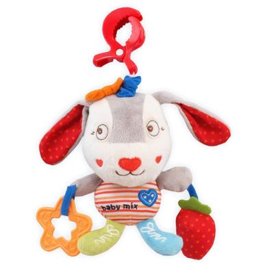 Мягкая игрушка Alexis-Baby Mix с клипсой Кролик (P/1126-DA00) Spok