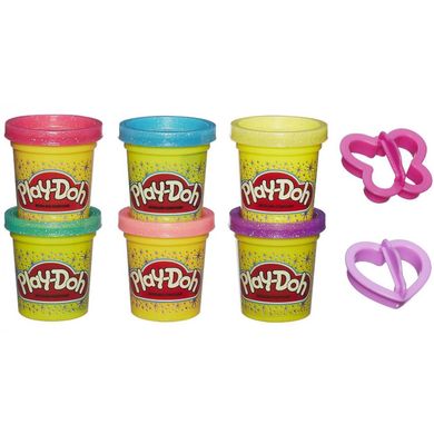 Набор пластилина Hasbro Play-Doh Блестящая коллекция (A5417EU4) Spok