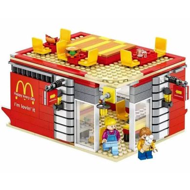 Конструктор Sembo Block McDonald's 4 в 1 (SD6901) Spok
