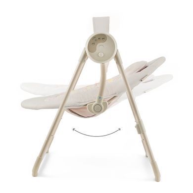 Крісло-гойдалка Kinderkraft Swingee Beige (KBSWIN00BEG0000) Spok