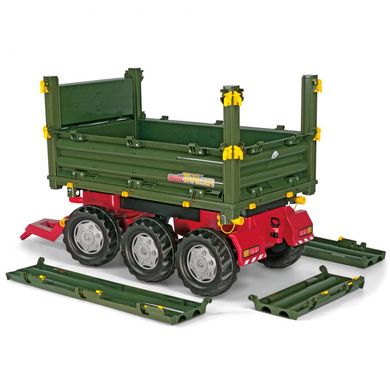Прицеп на 6 колесах Rolly Toys Rolly Multi Trailer Зеленый (125012) Spok