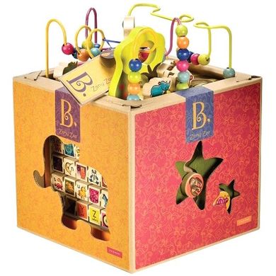 Развивающая деревянная игрушка Battat Зоо-куб (BX1004X) Spok