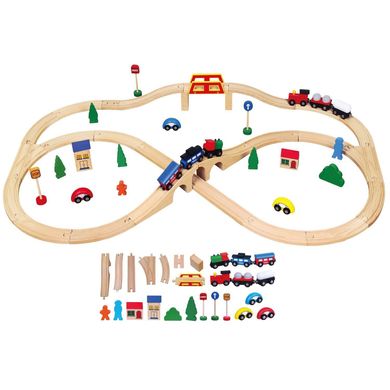 Железная дорога Viga Toys 49 деталей (56304) Spok