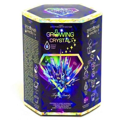 Набор для проведения опытов Danko Toys Growing Crystal Синий (GRK-01-04U) Spok