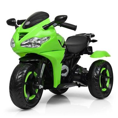 Мотоцикл Bambi Зеленый M 3683L-5 Spok
