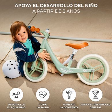 Біговел Kinderkraft Fly Plus Pink (KRFLPL00PNK0000) Spok