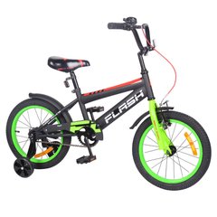 Велосипед Tilly Flash 16" Green/Black (T-21647) Spok