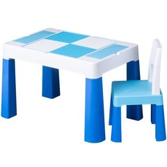 Столик с двумя стульчиками Tega Multifun Синий (MF-001-120) Spok