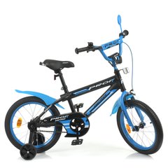 Велосипед Profi Inspirer 16" Чорно-синій (Y16323) Spok