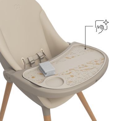 Стульчик для кормления 2 в 1 Kinderkraft Fini Up Beige (KHFINIUPBEG0000) Spok