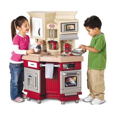 Интерактивная детская кухня Little Tikes Master Chef Exclusive Красный (484377) Spok