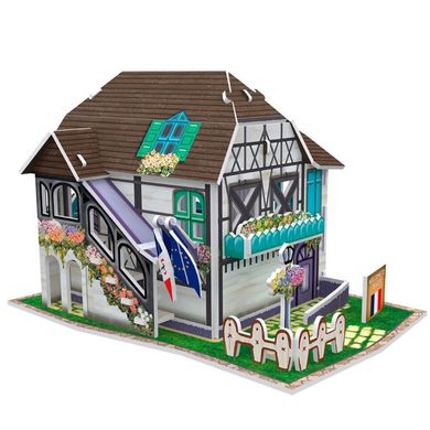 3D пазл CubicFun Франция: Цветочный магазинчик (W3120h) Spok