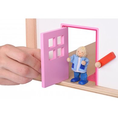 Кукольный домик Goki Дорожный с ручкой (51780G) Spok