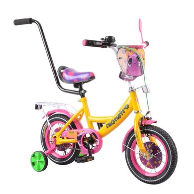Детский велосипед Baby Tilly Monstro Yellow/Pink (T-212210) Spok