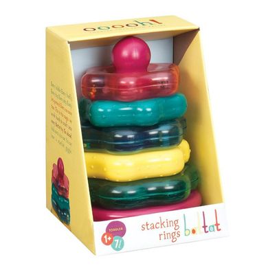 Развивающая игрушка Battat Цветная пирамидка (BT2407Z) Spok