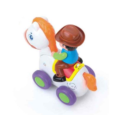 Развивающая игрушка Huile Toys Ковбой на веселой лошади (838A) Spok