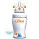 Бутылочка для кормления Munchkin Latch пластиковая 240мл соска силикон 0m+ (11626) Фото 3