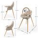 Стульчик для кормления 2 в 1 Kinderkraft Fini Up Beige (KHFINIUPBEG0000) Фото 8