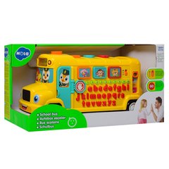 Развивающая игрушка Hola Toys Школьный автобус, англ. (3126) Spok