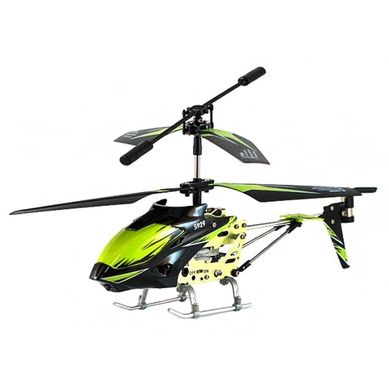 Вертолёт 3-к микро WL Toys S929 с автопилотом Зеленый Spok