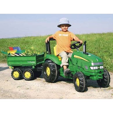 Педальный трактор Rolly Toys Rolly X-Trac John Deere Зеленый (035632) Spok