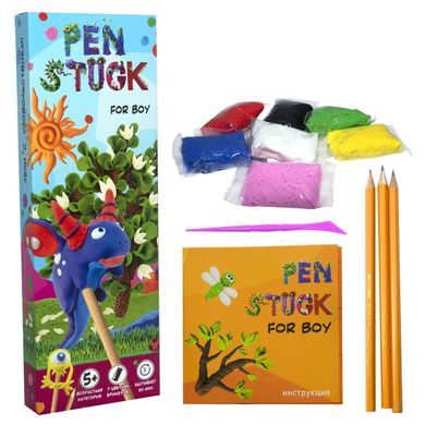 Набор для творчества Strateg Pen Stuck for boy (30710) Spok