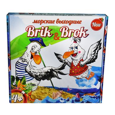 Настольная игра Strateg Морские выходные Brik and Brok (30202) Spok