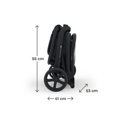 Прогулочная коляска Kinderkraft Nubi 3 Midnight Black (KSNUBI03BLK0000) Spok