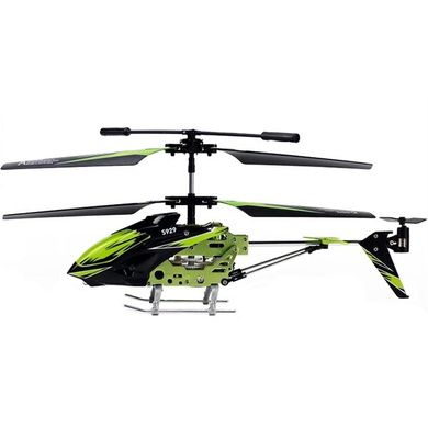 Вертолёт 3-к микро WL Toys S929 с автопилотом Зеленый Spok
