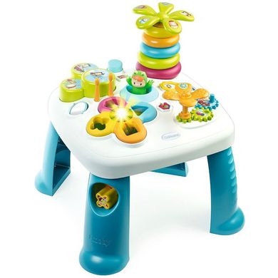Игровой развивающий столик Smoby Cotoons Цветочек Синий (211169) Spok