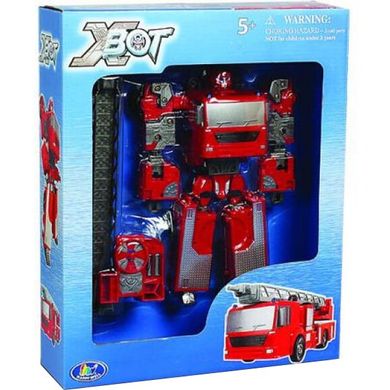 Робот-трансформер X-bot Пожарная машина (80040R) Spok