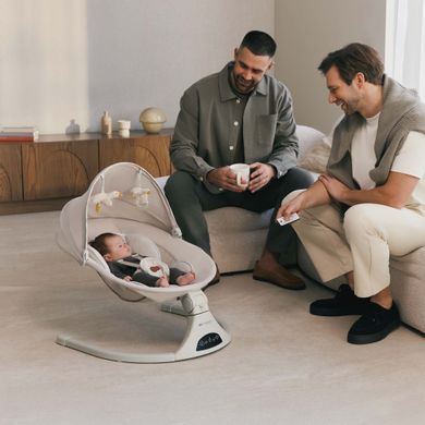 Кресло-качалка Kinderkraft Tulsy Gray (KBTULS00GRY0000) Spok