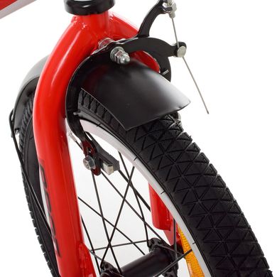 Велосипед Profi Inspirer 16" Чорно-червоний (Y16325) Spok