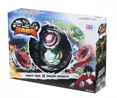 Игрушка-волчок Auldey Infinity Nado серия Сплит Night Owl Ночная