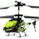 Вертолёт 3-к микро WL Toys S929 с автопилотом Зеленый Фото 2