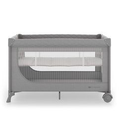 Ліжко-манеж Kinderkraft Leody Up Grey (KCLEODUPGRY0000) Spok