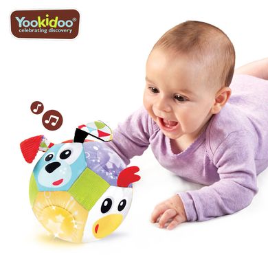 Развивающая игрушка-мяч Yookidoo Друзья Spok