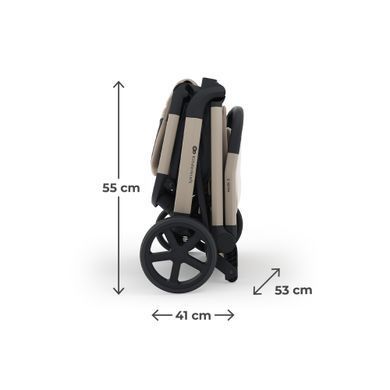 Прогулочная коляска Kinderkraft Nubi 3 Sand Beige (KSNUBI03BEG0000) Spok