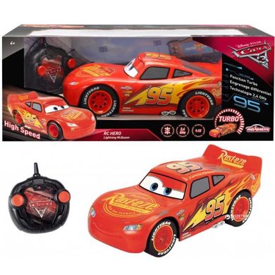 Радиоуправляемая игрушка Dickie Toys Cars 3 Hero Молния McQueen (3088001) Spok