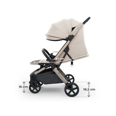 Прогулочная коляска Kinderkraft Nubi 3 Sand Beige (KSNUBI03BEG0000) Spok