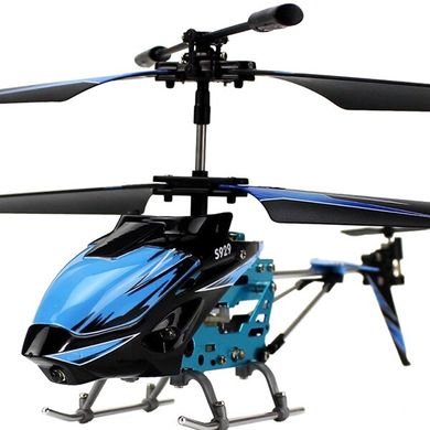 Вертолёт 3-к микро WL Toys S929 с автопилотом Синий Spok