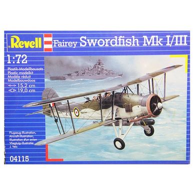 Сборная модель Revell Самолет Fairey Swordfish Mk.I/III (04115) Spok