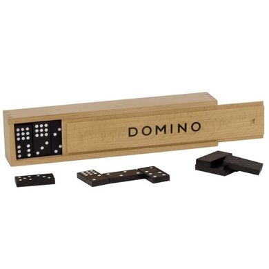 Настольная игра Goki Домино в деревянной коробке (15336G) Spok
