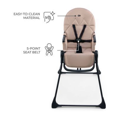 Стільчик для годування Kinderkraft Binci Beige (KHBINC00BEG0000) Spok