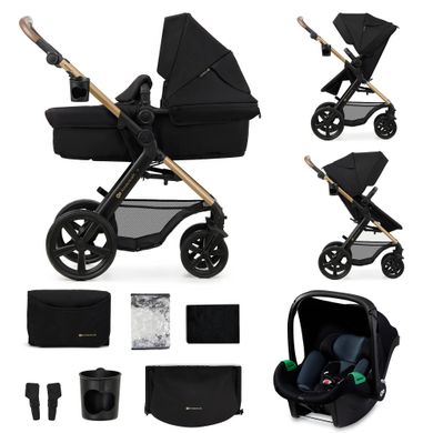 Універсальна коляска 3 в 1 Kinderkraft Moov 2 Pure Black (KSMOOV02BLKEV00) Spok